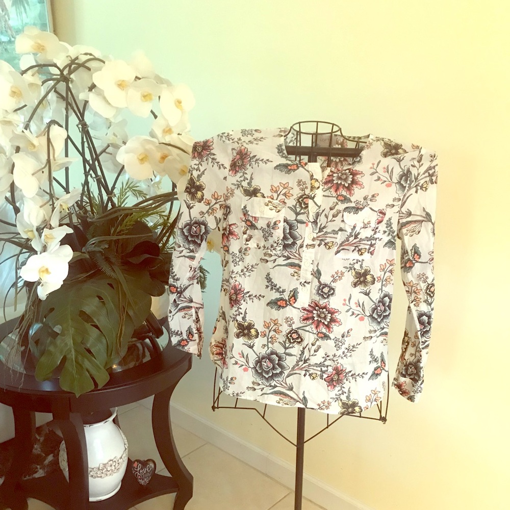 Loft Floral Top